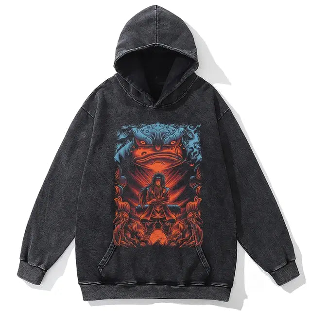 NS Anime Oversized Vintage Hoodies