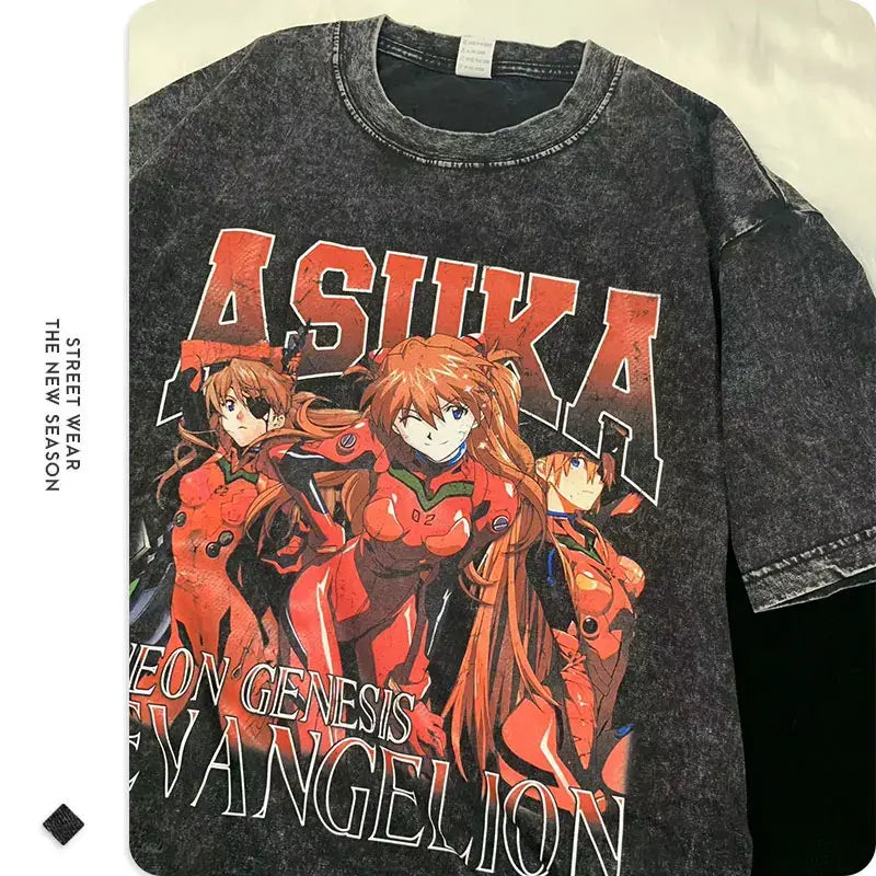 Evangelion Übergroßes T-Shirt-Set