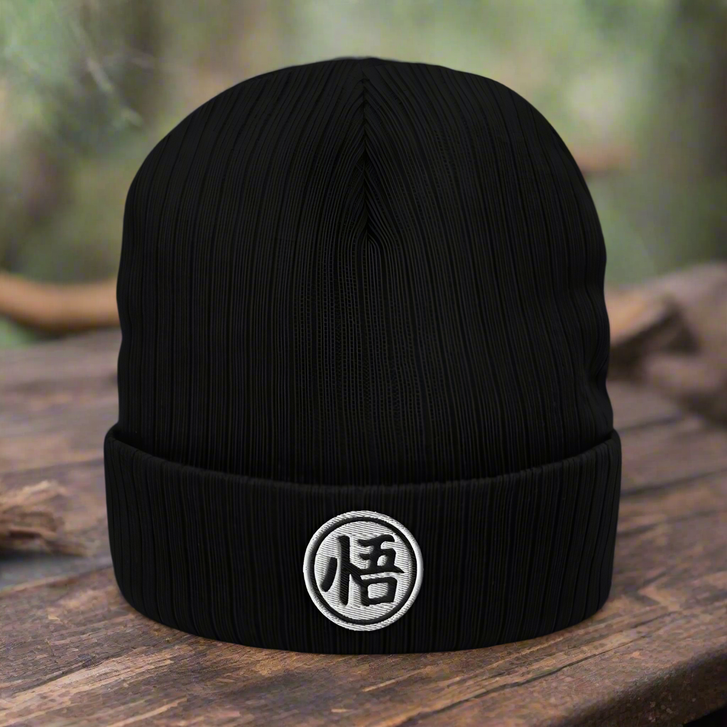 Goku-Kanji Beanie – Embrace the Wisdom of Goku