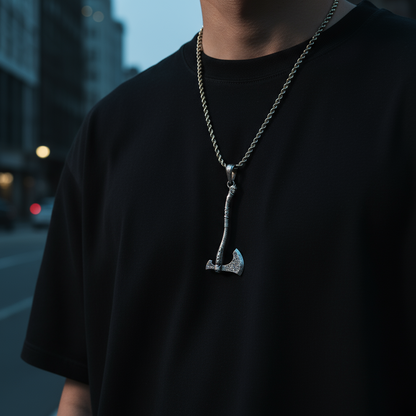 Norse Warrior Axe Pendant