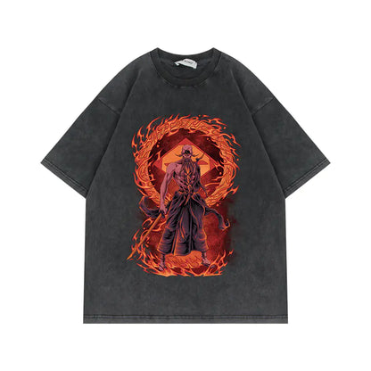Vintage Bleach Anime Oversized T-Shirts