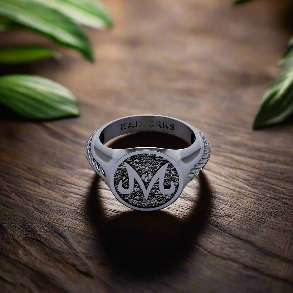 The Majin-M Ring in Stainless Steel