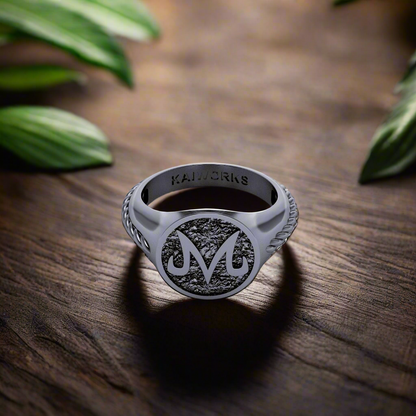 The Majin-M Ring in Stainless Steel