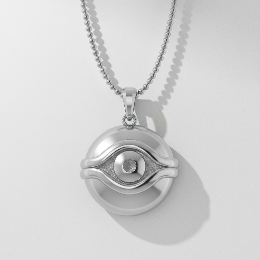Ancient Eye Pendant in 14K Gold