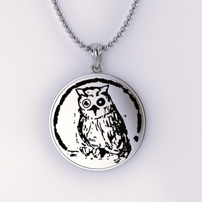 Minerva's Owl - PN -  Pendant