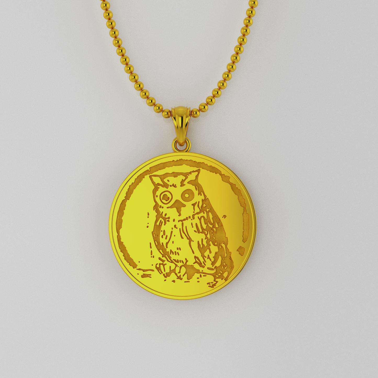 Minerva's Owl - PN -  Pendant