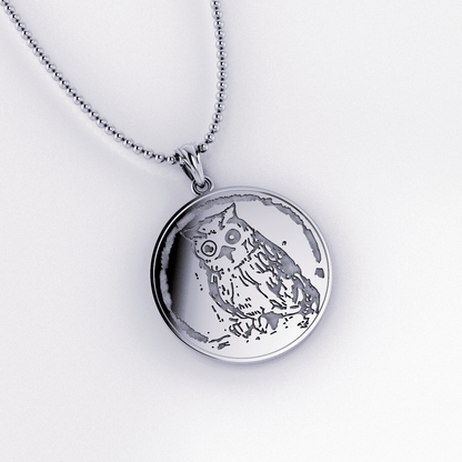 Minerva's Owl - PN -  Pendant