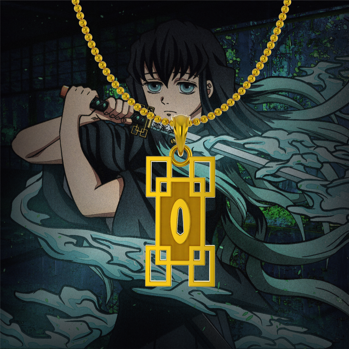 Muichiro's Handguard Pendant