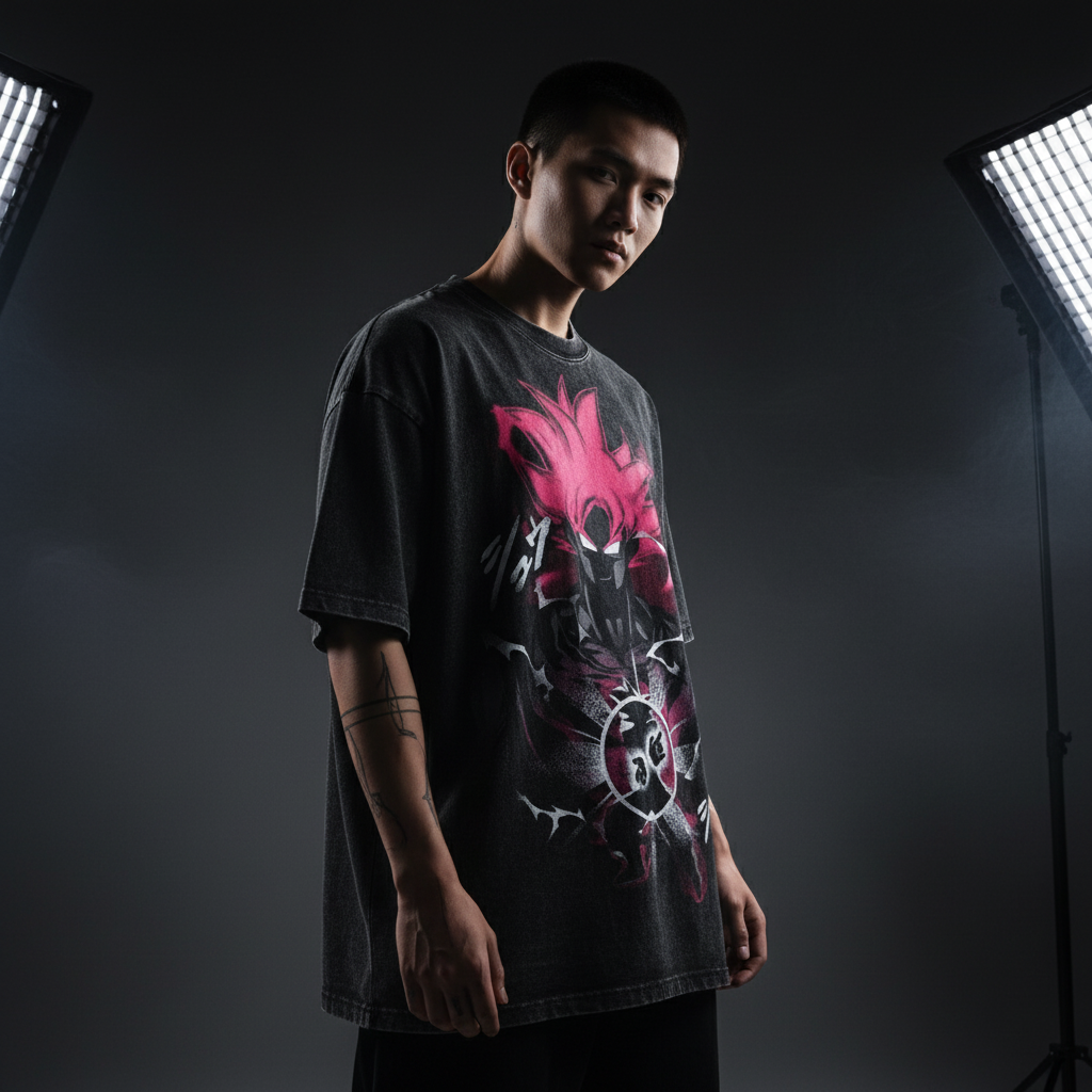 Super Saiyan Pink Inspired T-Shirt