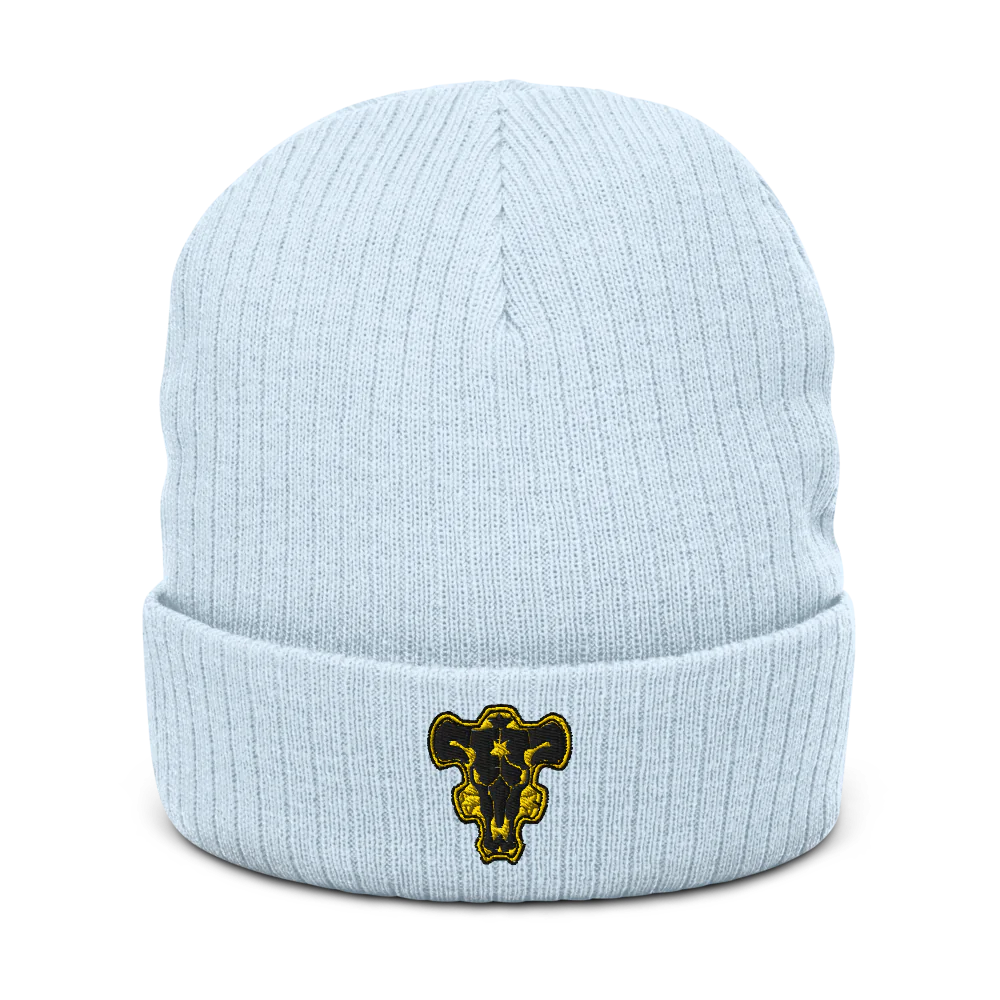 Black Bulls Beanie – Embrace the Magic of the Black Bulls