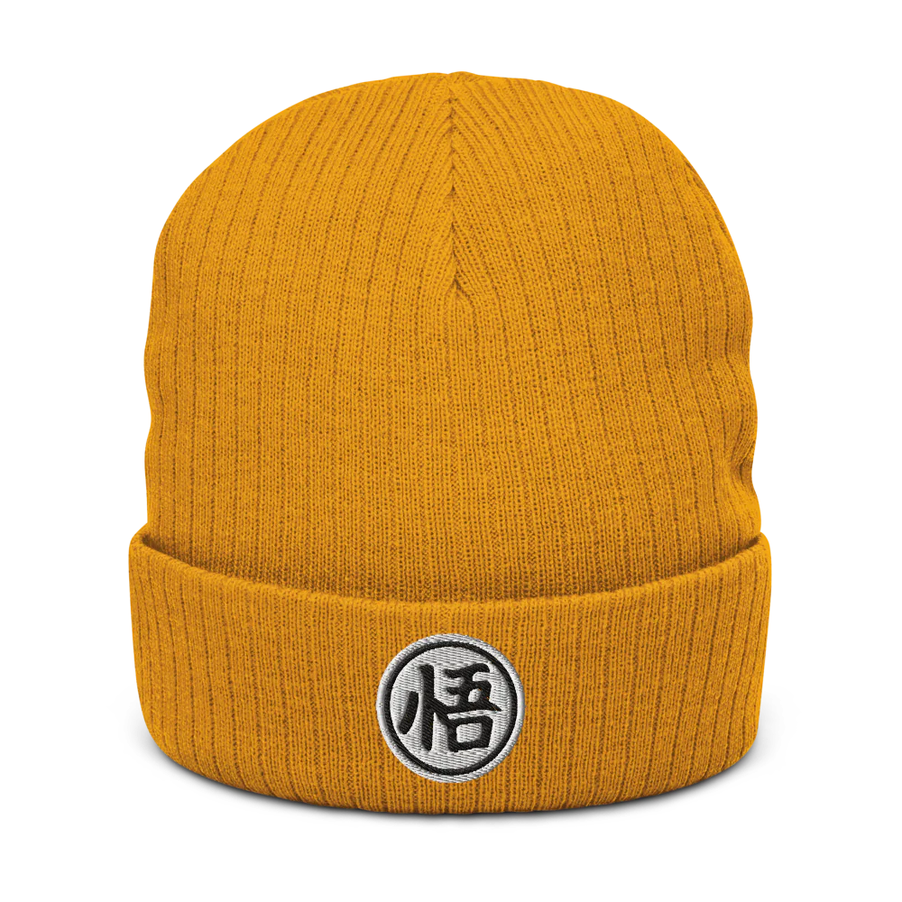 Goku-Kanji Beanie – Embrace the Wisdom of Goku