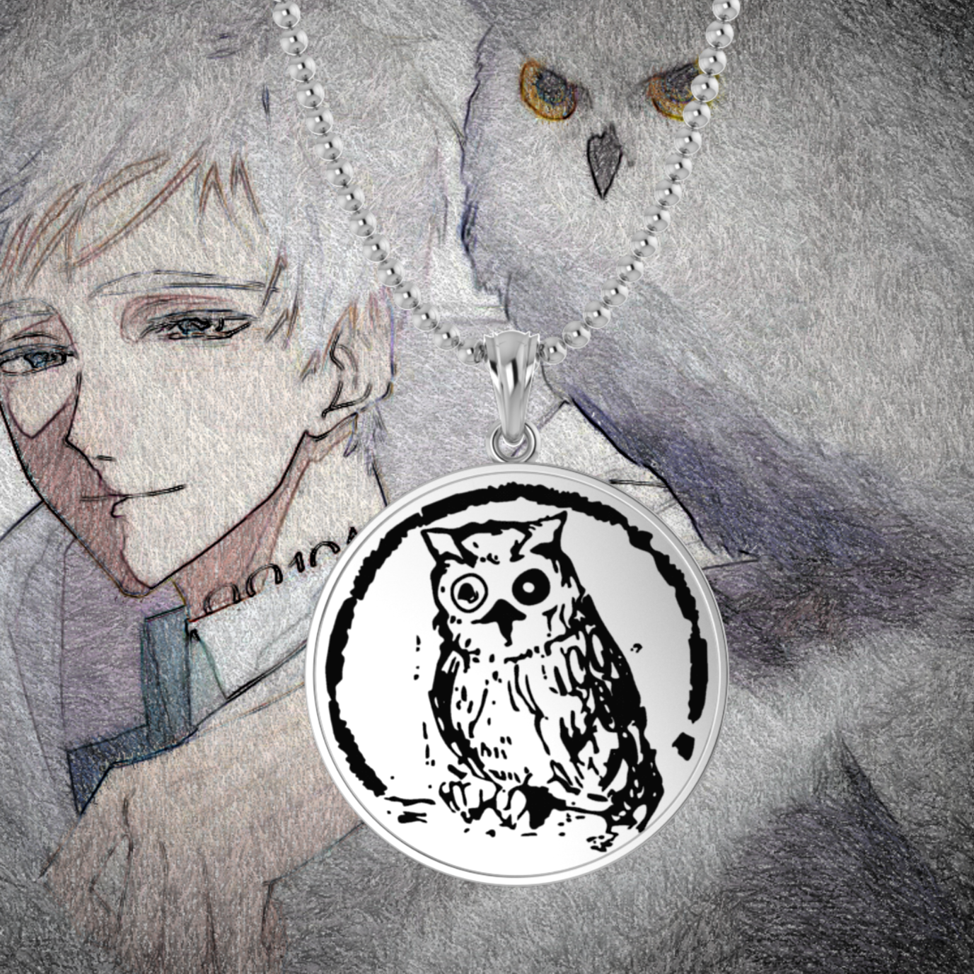 Owl, Heterochromia | page 2 - Zerochan Anime Image Board