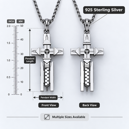 Symbol of Strength Pendant Anime Inspired