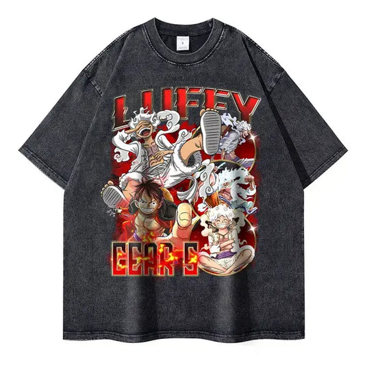 Luffy Gear 5 OP Oversized T-Shirt