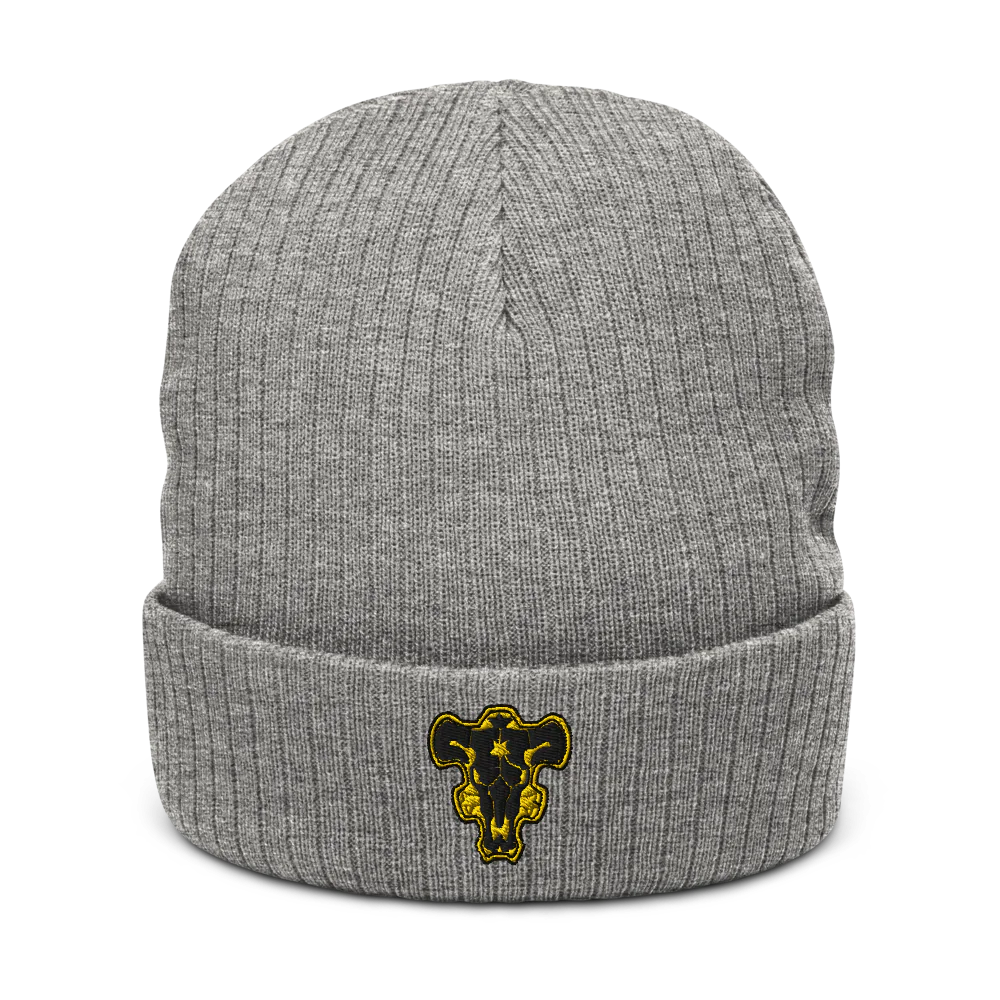 Black Bulls Beanie – Embrace the Magic of the Black Bulls