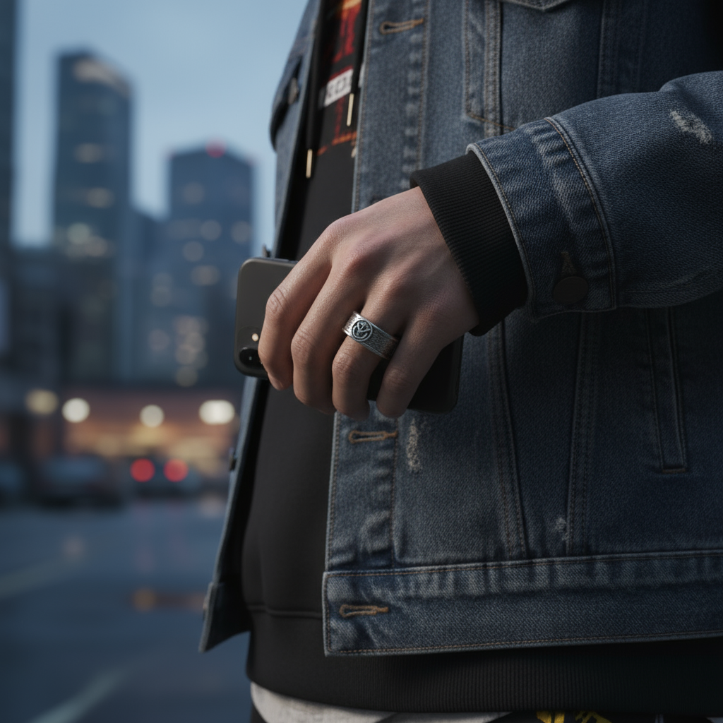 Royal Crest Ring Band