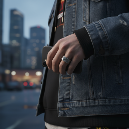 Royal Crest Ring Band