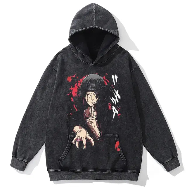 NS Anime Oversized Vintage Hoodies