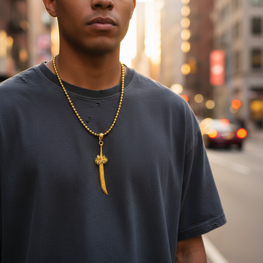 Split-Soul Katana Pendant