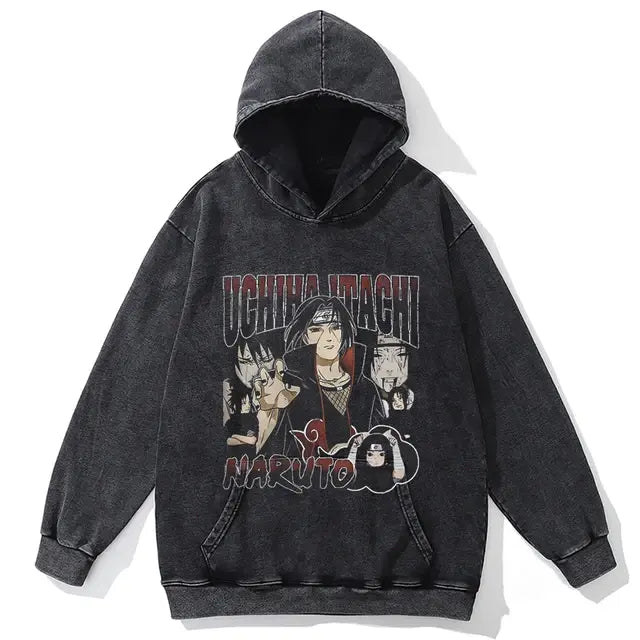 NS Anime Oversized Vintage Hoodies