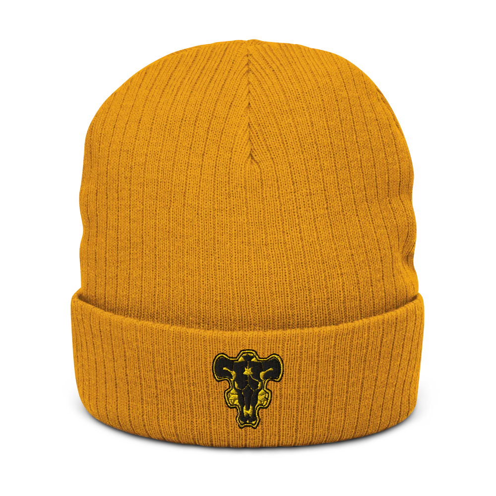 Black Bulls Beanie – Embrace the Magic of the Black Bulls