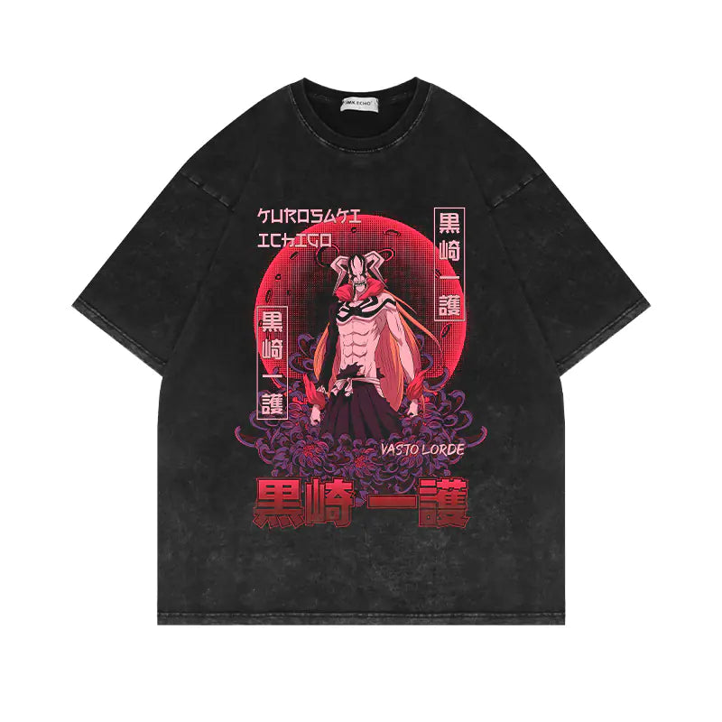 Vintage Bleach Anime Oversized T-Shirts
