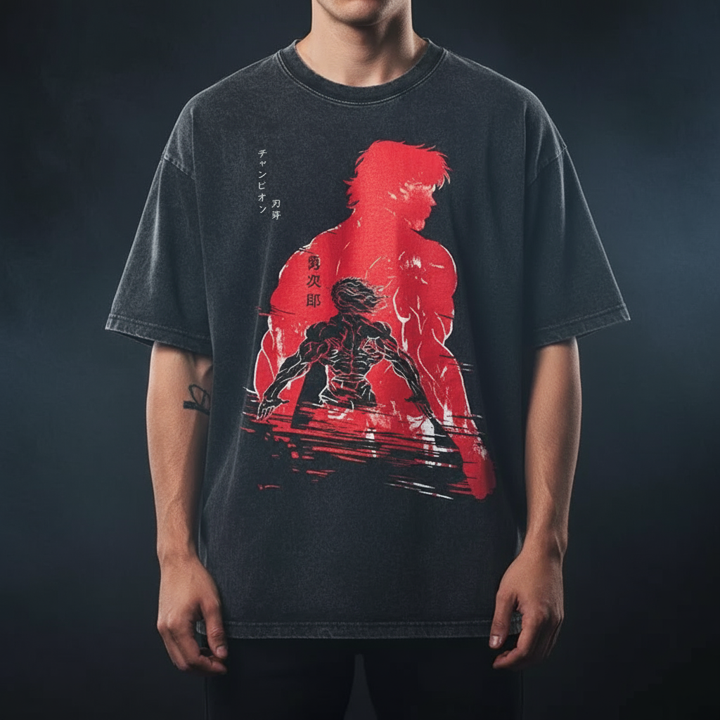 Baki Hanma Vintage T-Shirt
