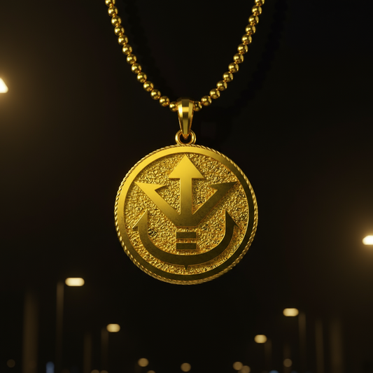 Royal Crest Pendant in 14K Gold