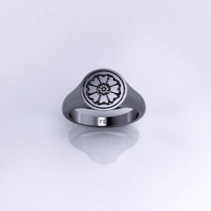 White Lotus ring