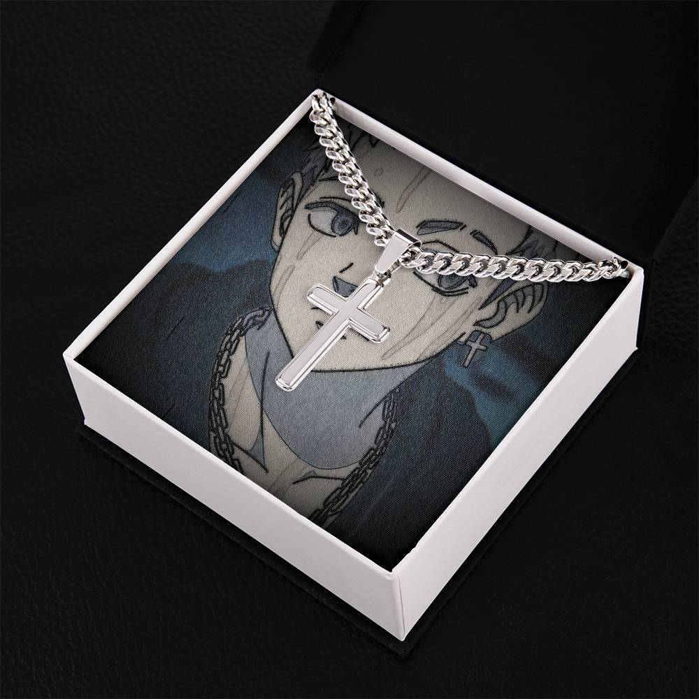 Tokyo Revengers - Takashi Mitsuya Cross Necklace