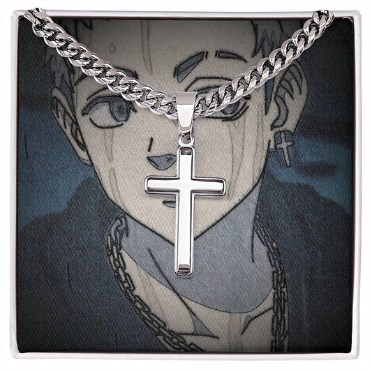 Tokyo Revengers - Takashi Mitsuya Cross Necklace