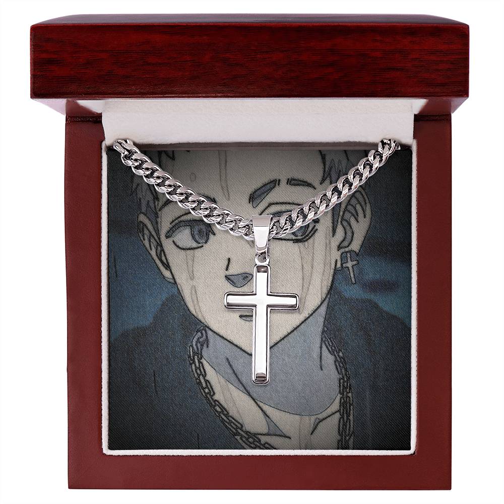 Tokyo Revengers - Takashi Mitsuya Cross Necklace