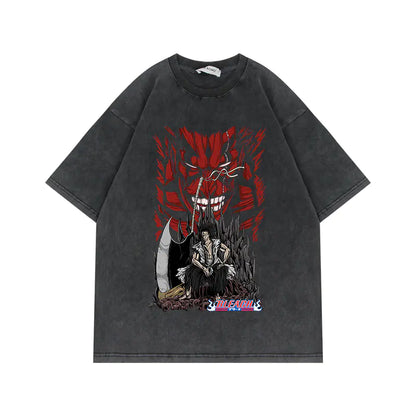 Vintage Bleach Anime Oversized T-Shirts