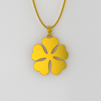 Five-leaf Clover pendant