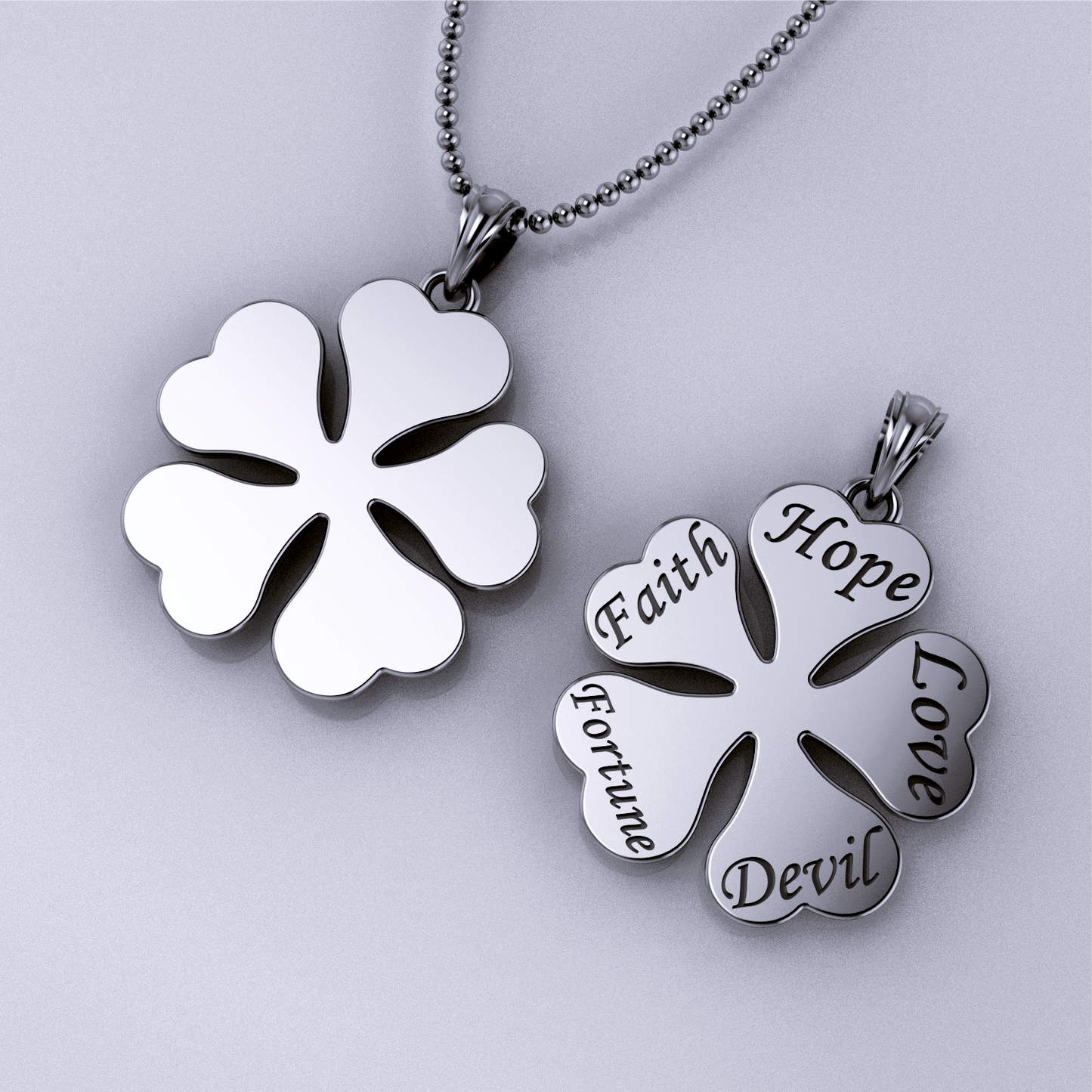 Five-leaf Clover pendant