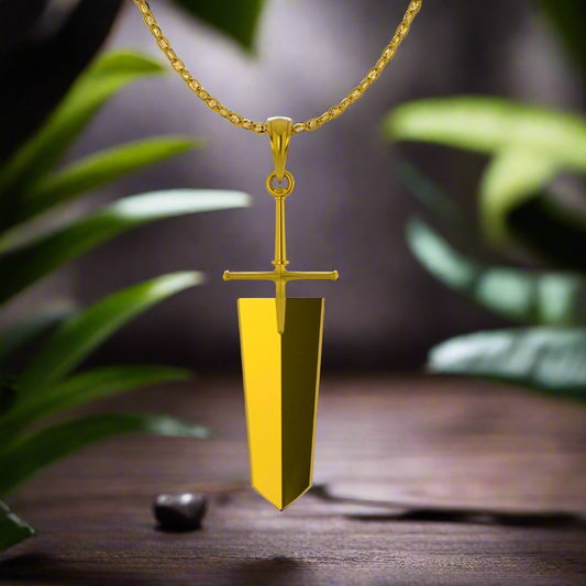 BC Demon-Slayer Sword Pendant in 14K Gold