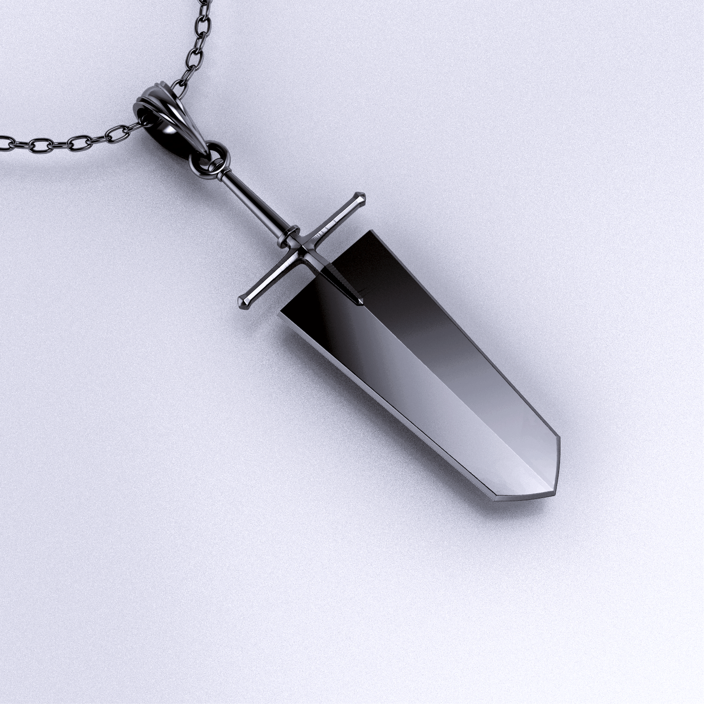 BC Demon-Slayer Sword Pendant in Stainless Steel