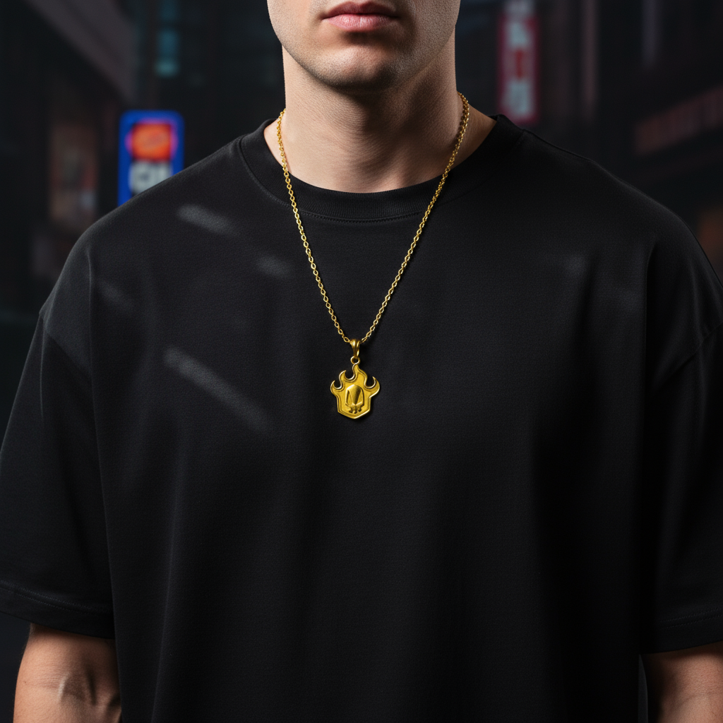 Colgante de máscara hueca 