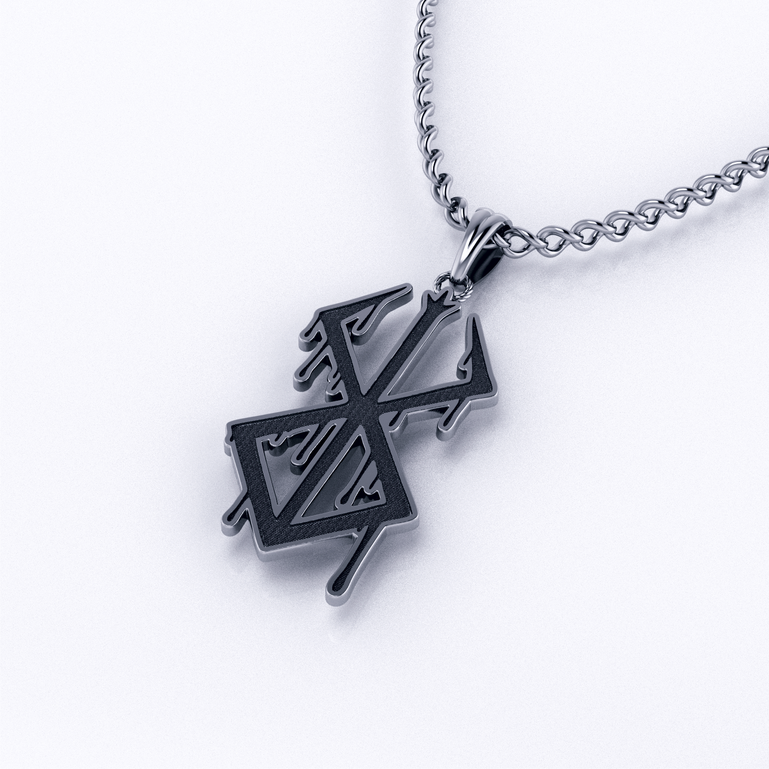 Berserk Brand OfSacrifice Cross Pendant Necklace Black Swordsman Guts Metal  Jewelry For Fans And Souvenirs 230928 From Mang05, $9.48 | DHgate.Com
