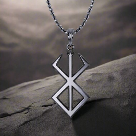 Brand of Sacrifice Pendant in Stainless Steel