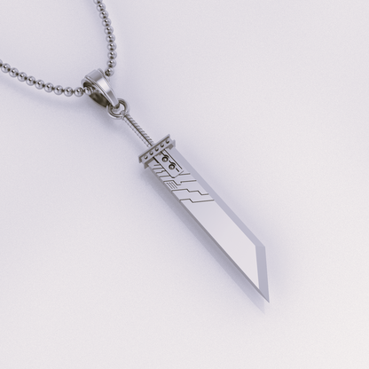 The Fantasy Sword Pendant with Materia