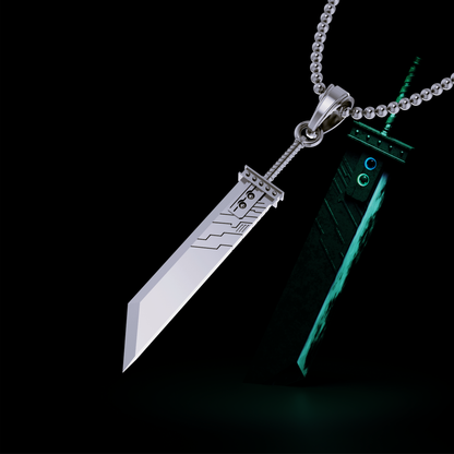 The Fantasy Sword Pendant with Materia