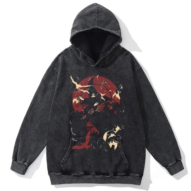 NS Anime Oversized Vintage Hoodies