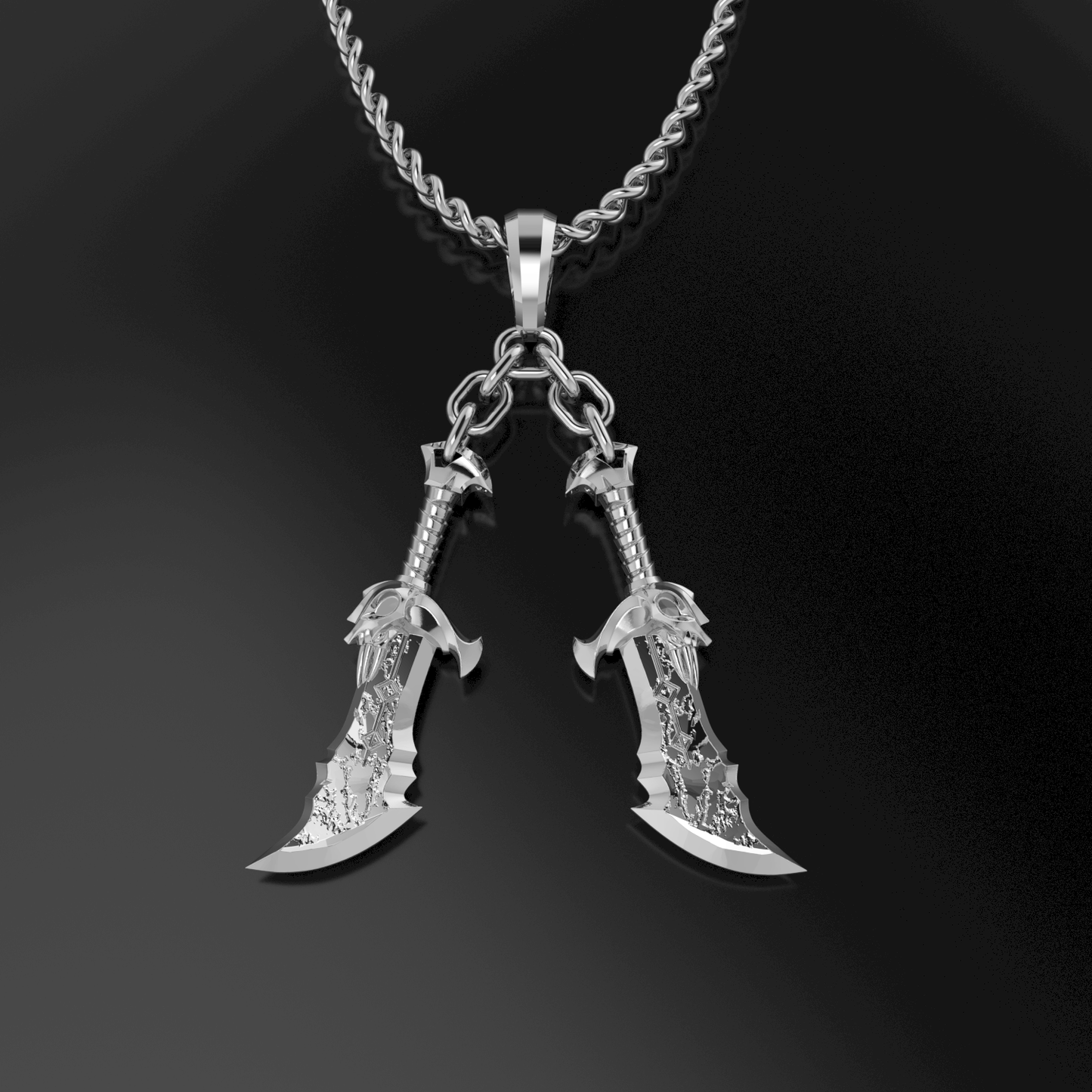 The Blades of Chaos Pendant