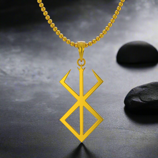 Brand of Sacrifice Pendant in 14K Gold