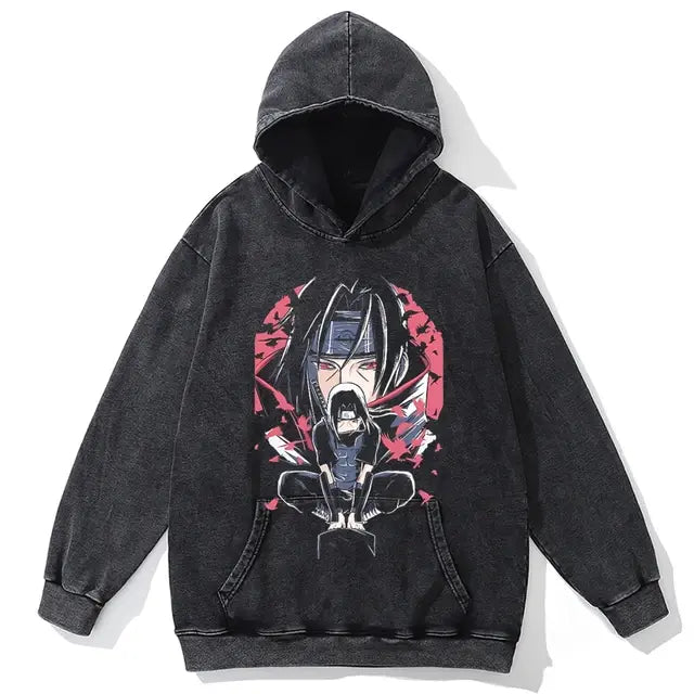 NS Anime Oversized Vintage Hoodies