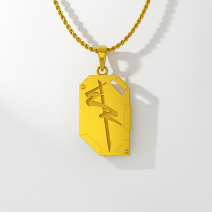 Edgerunner Chip Pendant