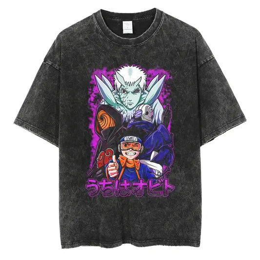 Obito Uchiha Vintage oversize T-Shirt