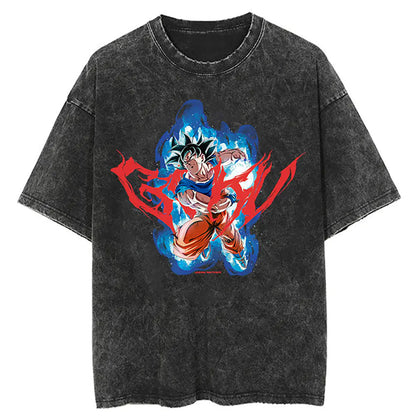 Black DBS Anime T-shirt
