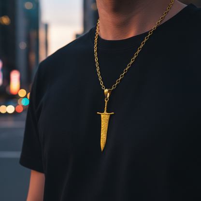 Lunar Greatblade Pendant